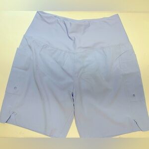 Spowind Women’s Swim Board Shorts, Med, High Waist, Quick Dry Trunks, Blue, NWT